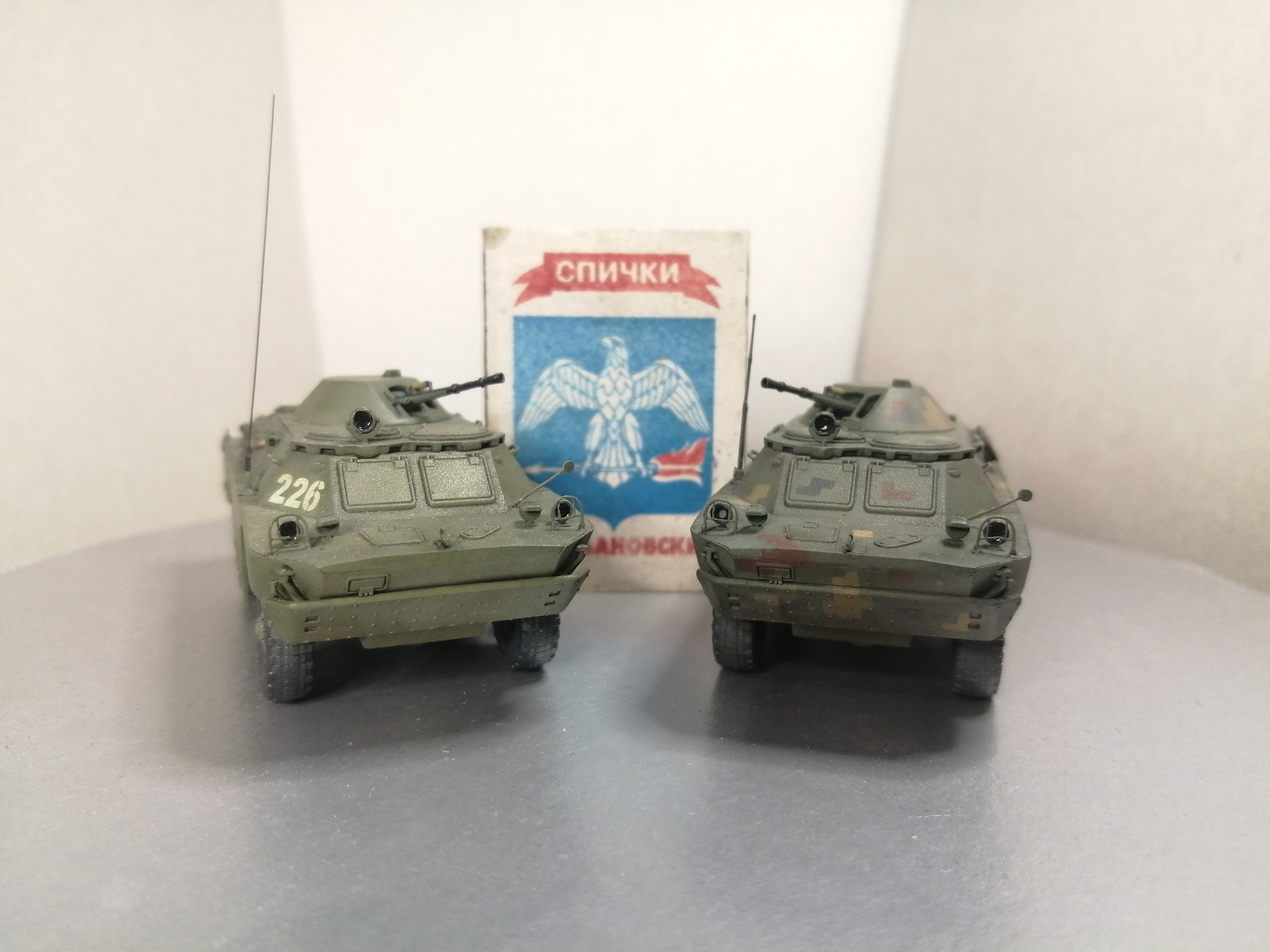 1/72 S-Model BRDM-2 - My, 1:72, Modeling, Scale model, Armored vehicles, Brdm-2, Longpost