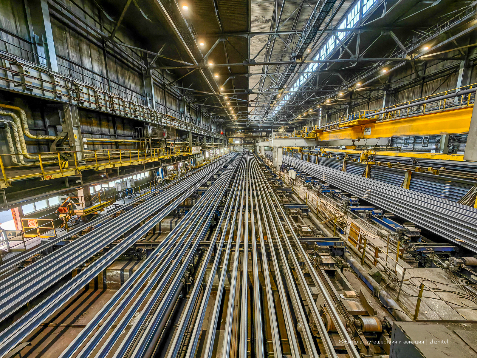 How they make 100-meter rails in Russia - My, Russian production, Kemerovo region - Kuzbass, Novokuznetsk, Metallurgy, Railway, Rails, The photo, Industry, How is it done, Production, Import substitution, Longpost