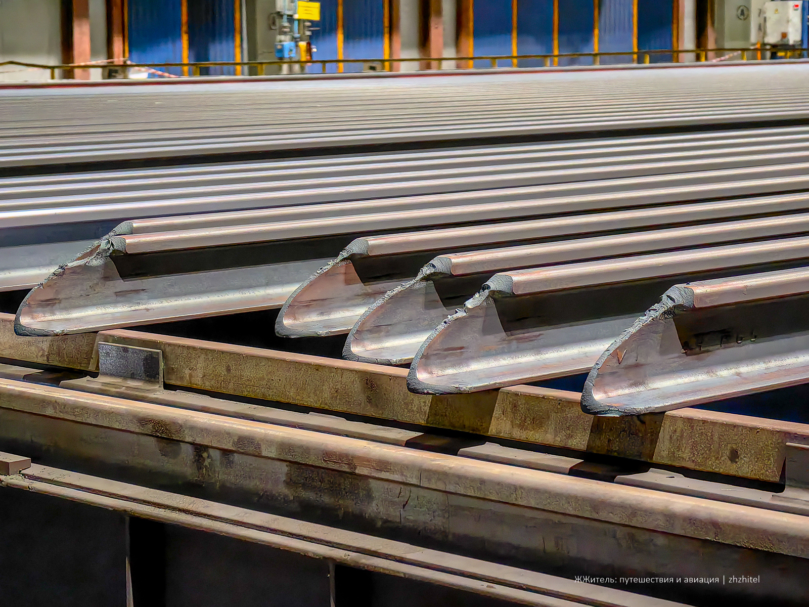 How they make 100-meter rails in Russia - My, Russian production, Kemerovo region - Kuzbass, Novokuznetsk, Metallurgy, Railway, Rails, The photo, Industry, How is it done, Production, Import substitution, Longpost