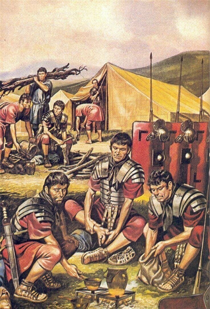 History of ancient Rome. Roman legions. What did the legionnaire eat? - My, History (science), Ancient Rome, Roman Legion, The Roman Empire, Antiquity, Military history