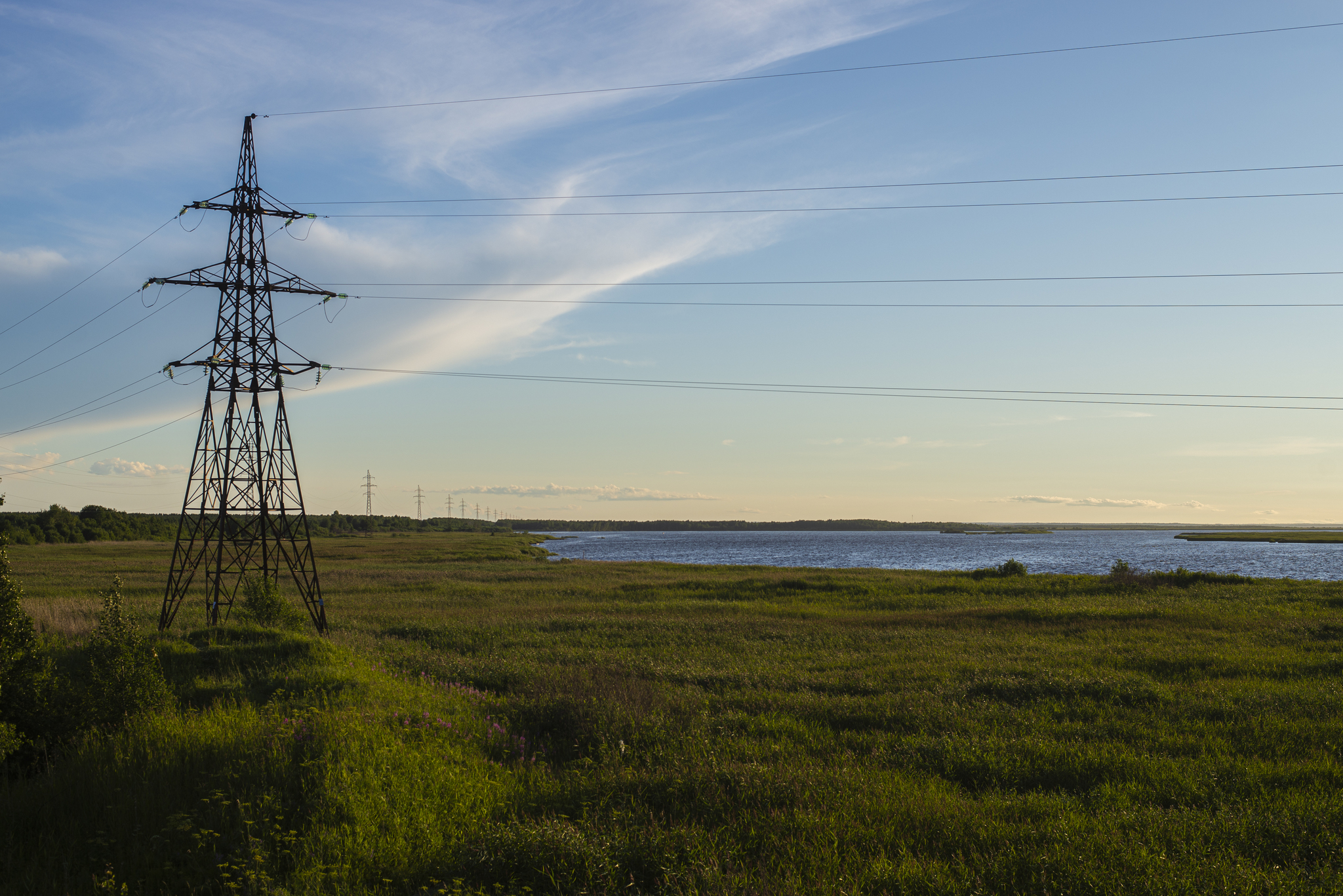 Northern, sunset - My, The photo, Landscape, The nature of Russia, White Sea, Sunset, Longpost