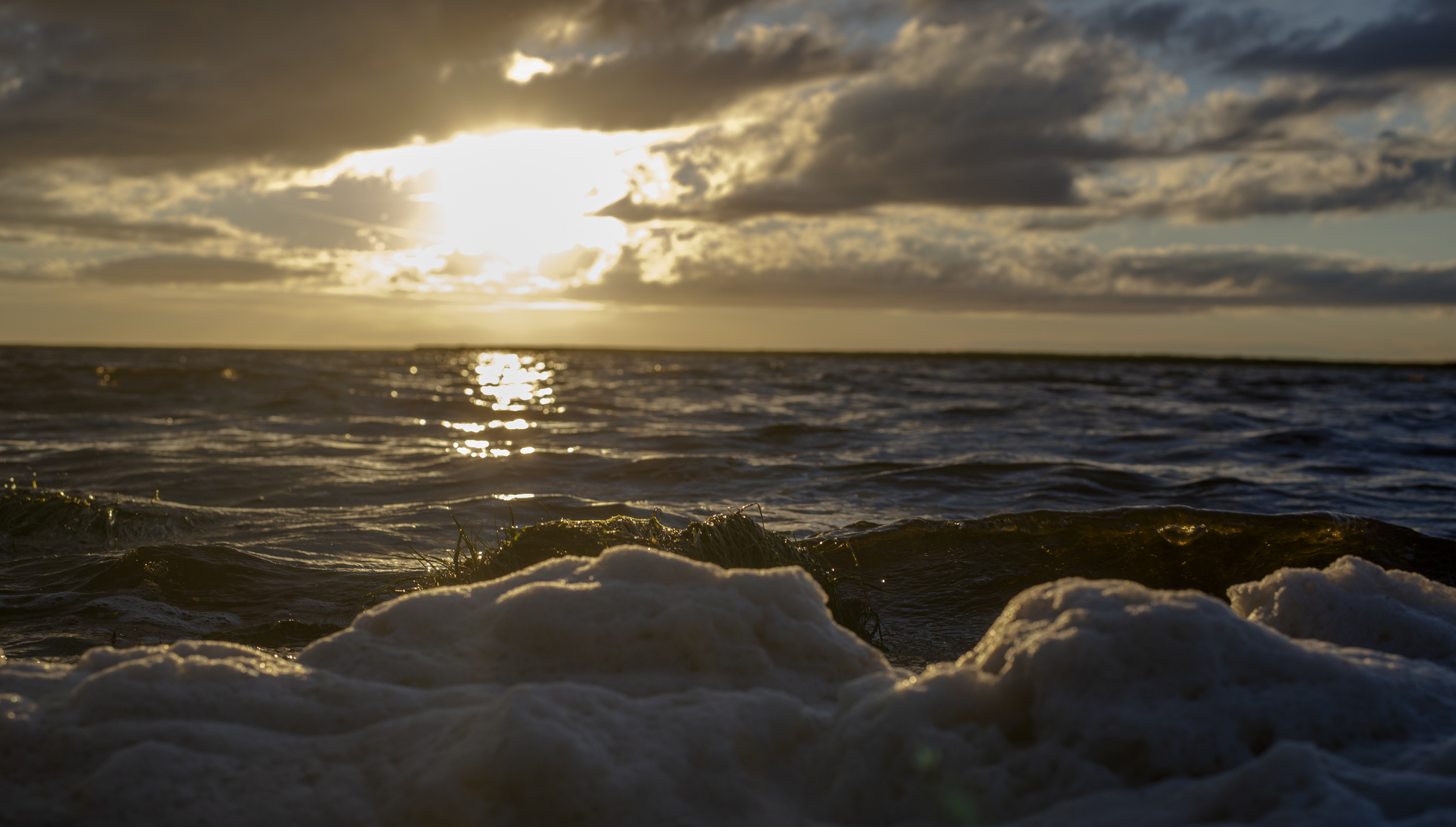 Northern, sunset - My, The photo, Landscape, The nature of Russia, White Sea, Sunset, Longpost