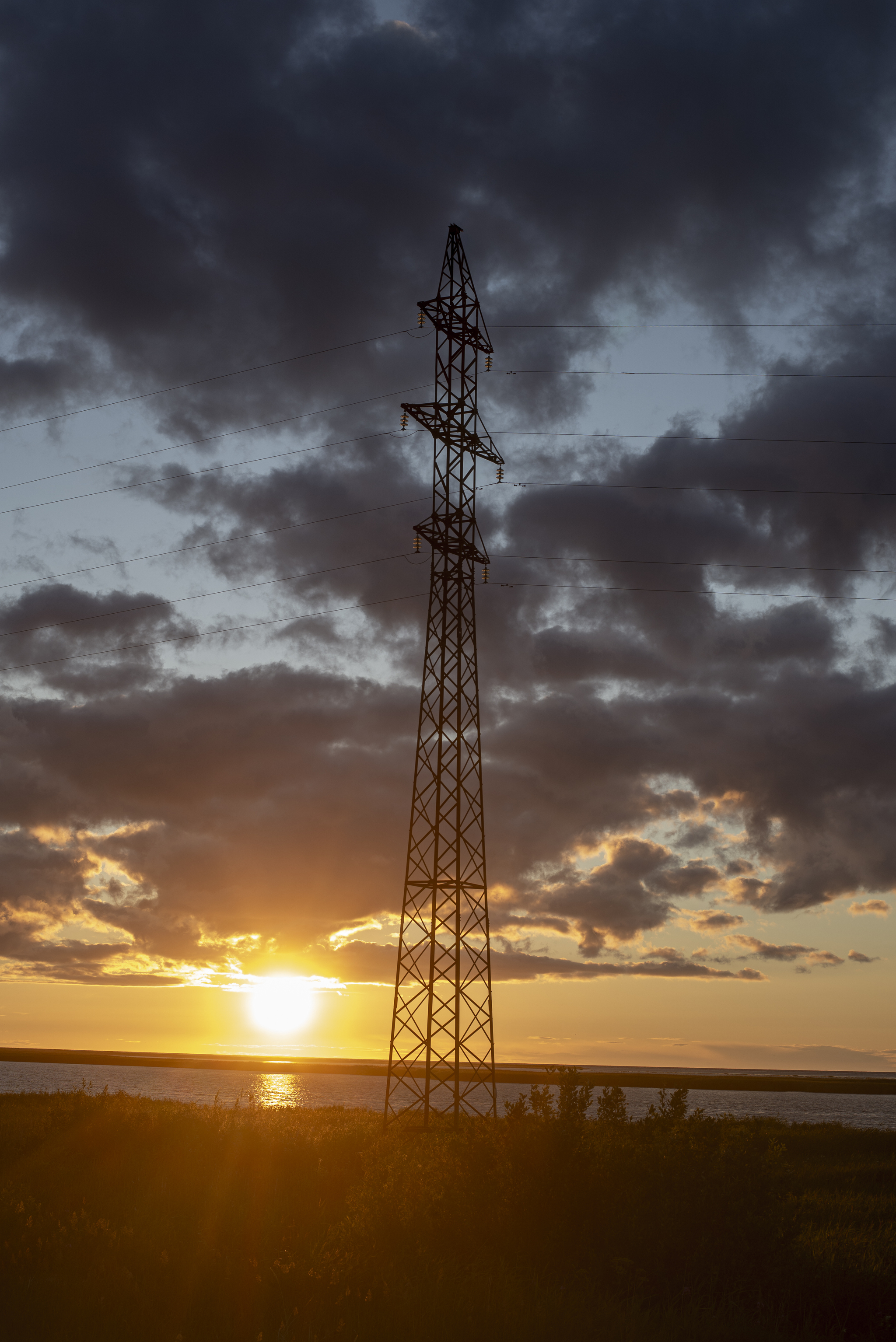 Northern, sunset - My, The photo, Landscape, The nature of Russia, White Sea, Sunset, Longpost