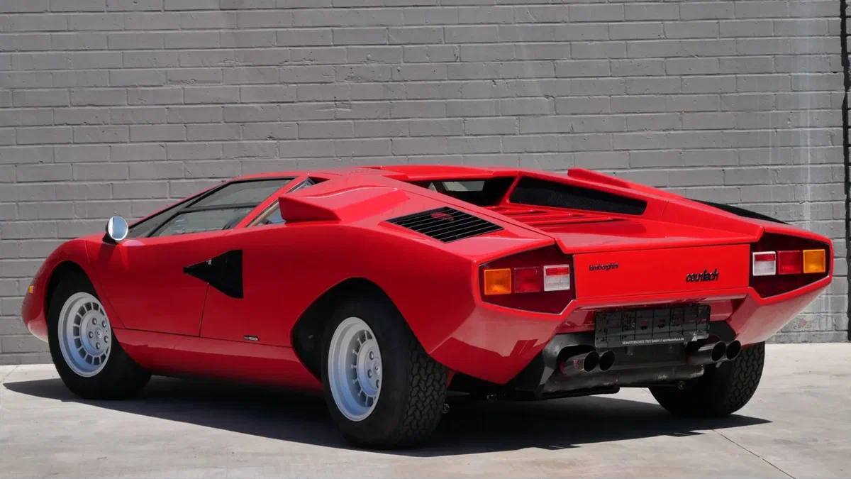 На торги выставили редкий Lamborghini Countach - Lamborghini, Lamborghini Countach, Новости, Авто, Telegram (ссылка)