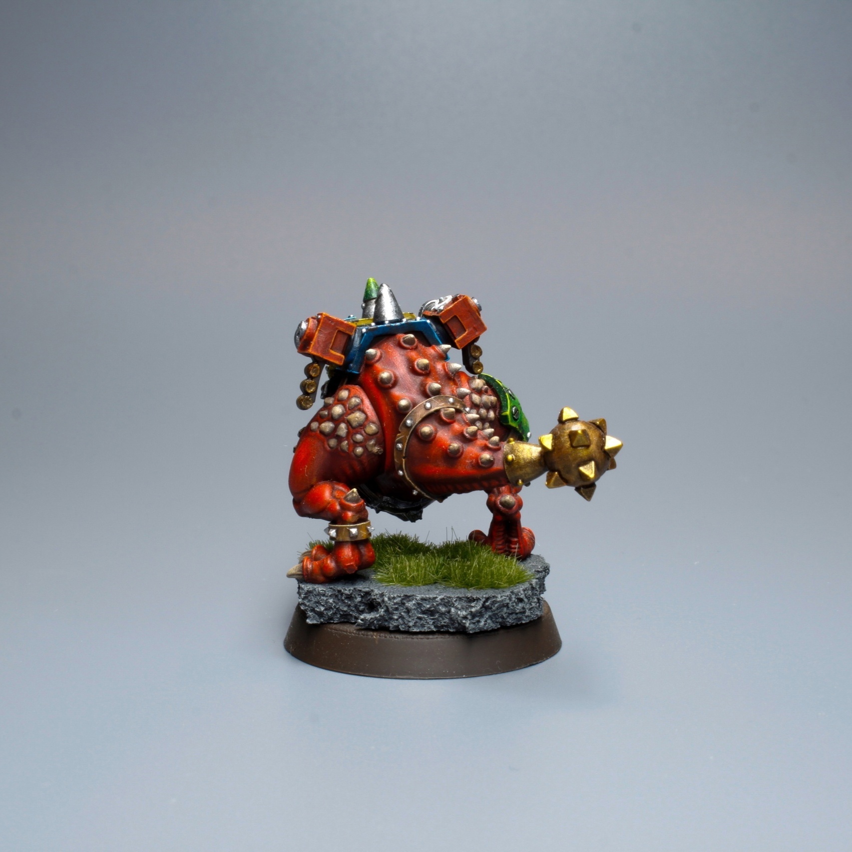 Squig, Artel W, re-uploaded with good light - My, Modeling, Warhammer, Painting miniatures, Painting, Wh miniatures, Longpost