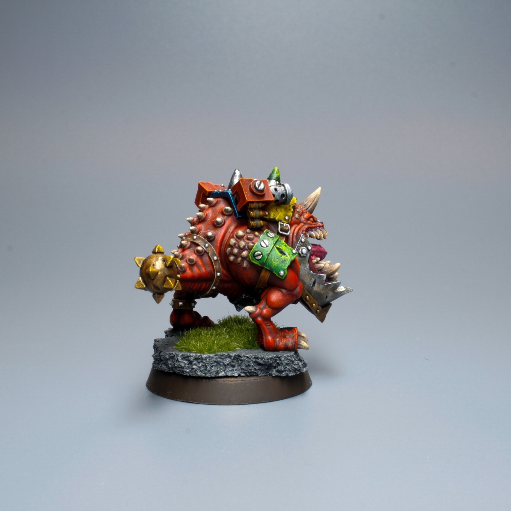 Squig, Artel W, re-uploaded with good light - My, Modeling, Warhammer, Painting miniatures, Painting, Wh miniatures, Longpost