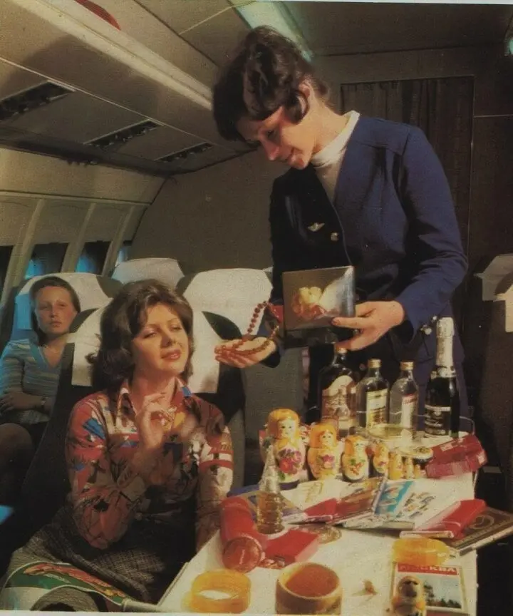 Aeroflot advertising photos from the 1970s - the USSR, Aeroflot, Advertising, Nostalgia, 70th, Longpost