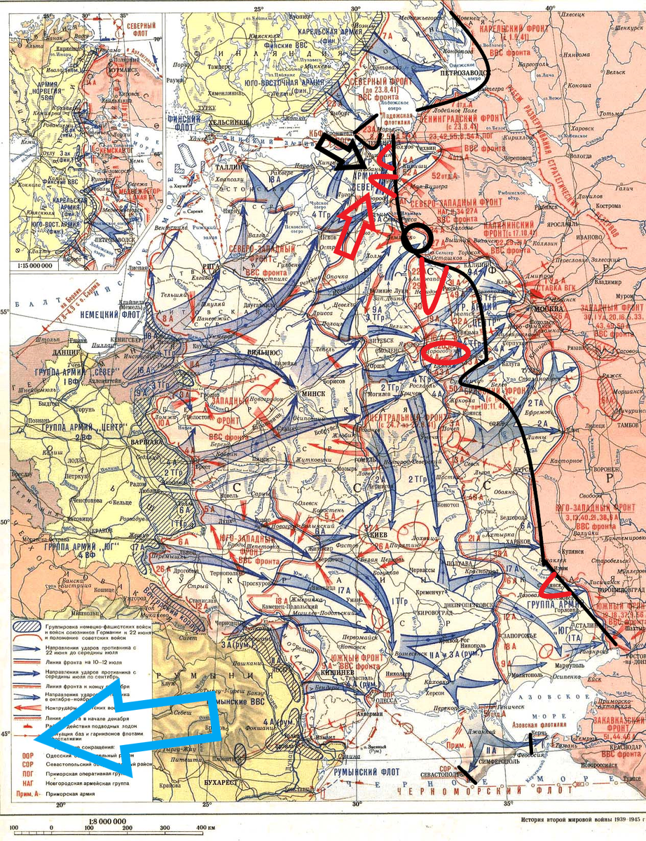 World War II: day after day. February 26, 1942. Two hundred and fiftieth day of the Great Patriotic War - My, История России, The Second World War, Military, Military history, The Great Patriotic War, May 9 - Victory Day, Stalin, Longpost