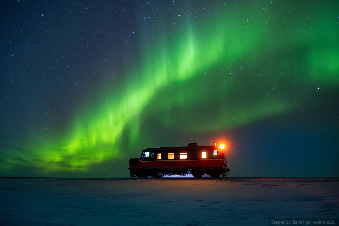 The northernmost railway in the world - Railway, Yamal, Labytnangi, Bovanenkovo, North, Gazprom, Tundra, Watch, Kara Sea, Longpost