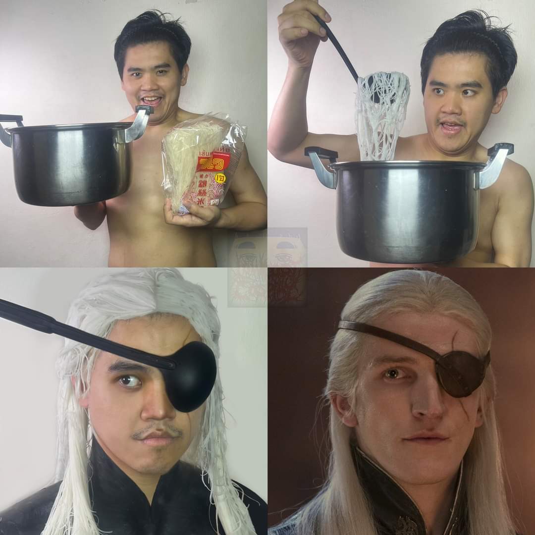 Aemond Targaryen - Lowcost cosplay, House of the Dragon