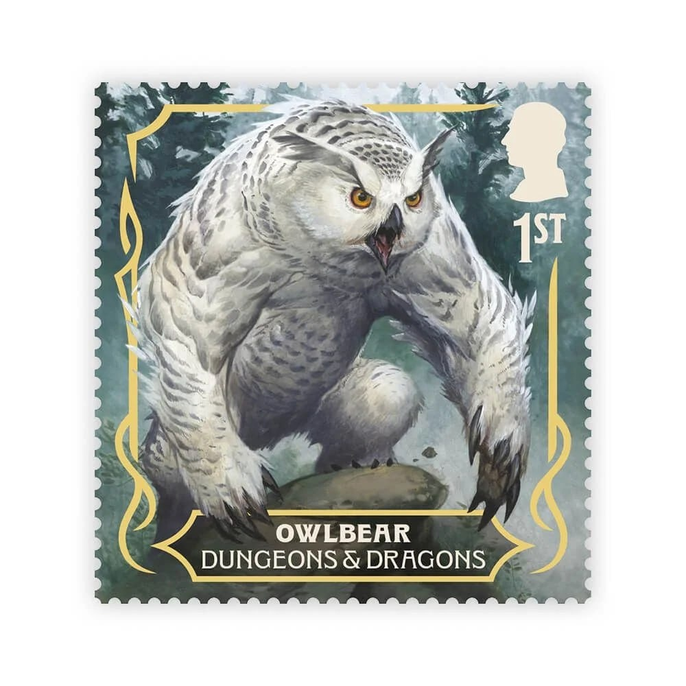 The UK's Royal Mail will release a set of postage stamps to commemorate the anniversary of the Dungeons & Dragons brand. - Dungeons & dragons, Stamps, Great Britain, VKontakte (link), Longpost