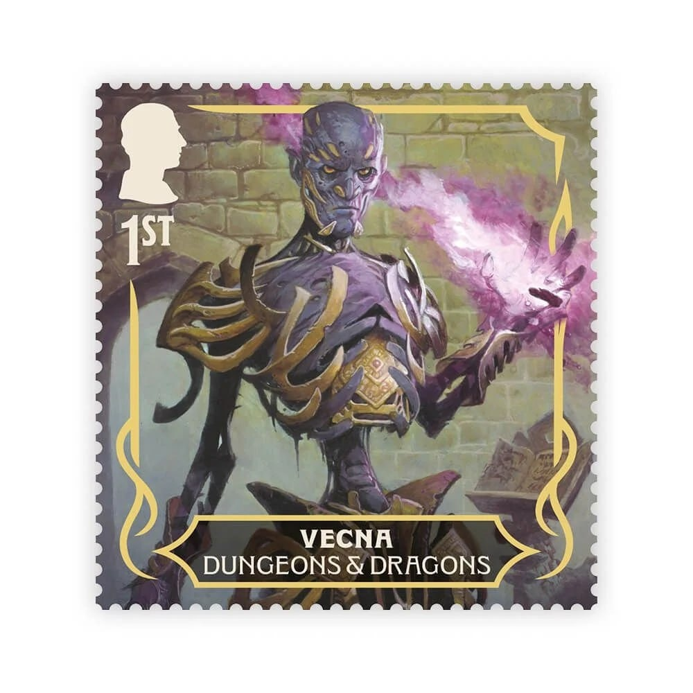 The UK's Royal Mail will release a set of postage stamps to commemorate the anniversary of the Dungeons & Dragons brand. - Dungeons & dragons, Stamps, Great Britain, VKontakte (link), Longpost