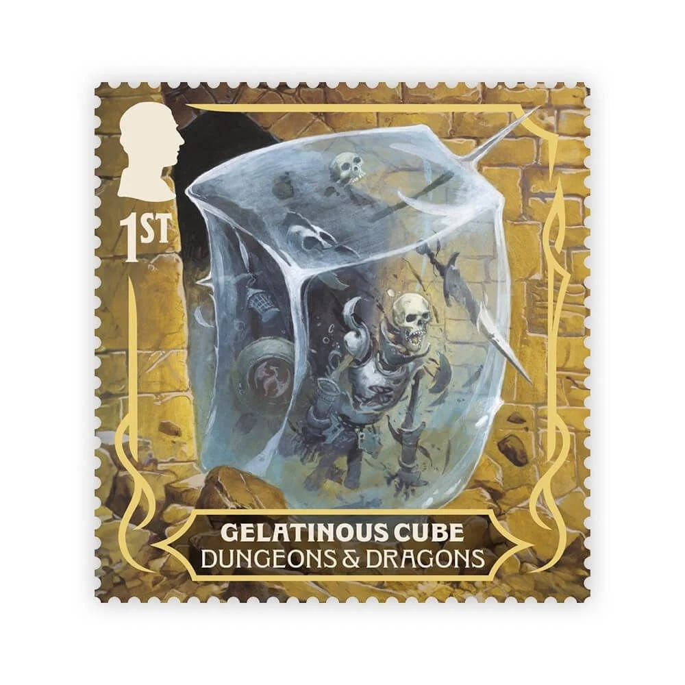 The UK's Royal Mail will release a set of postage stamps to commemorate the anniversary of the Dungeons & Dragons brand. - Dungeons & dragons, Stamps, Great Britain, VKontakte (link), Longpost