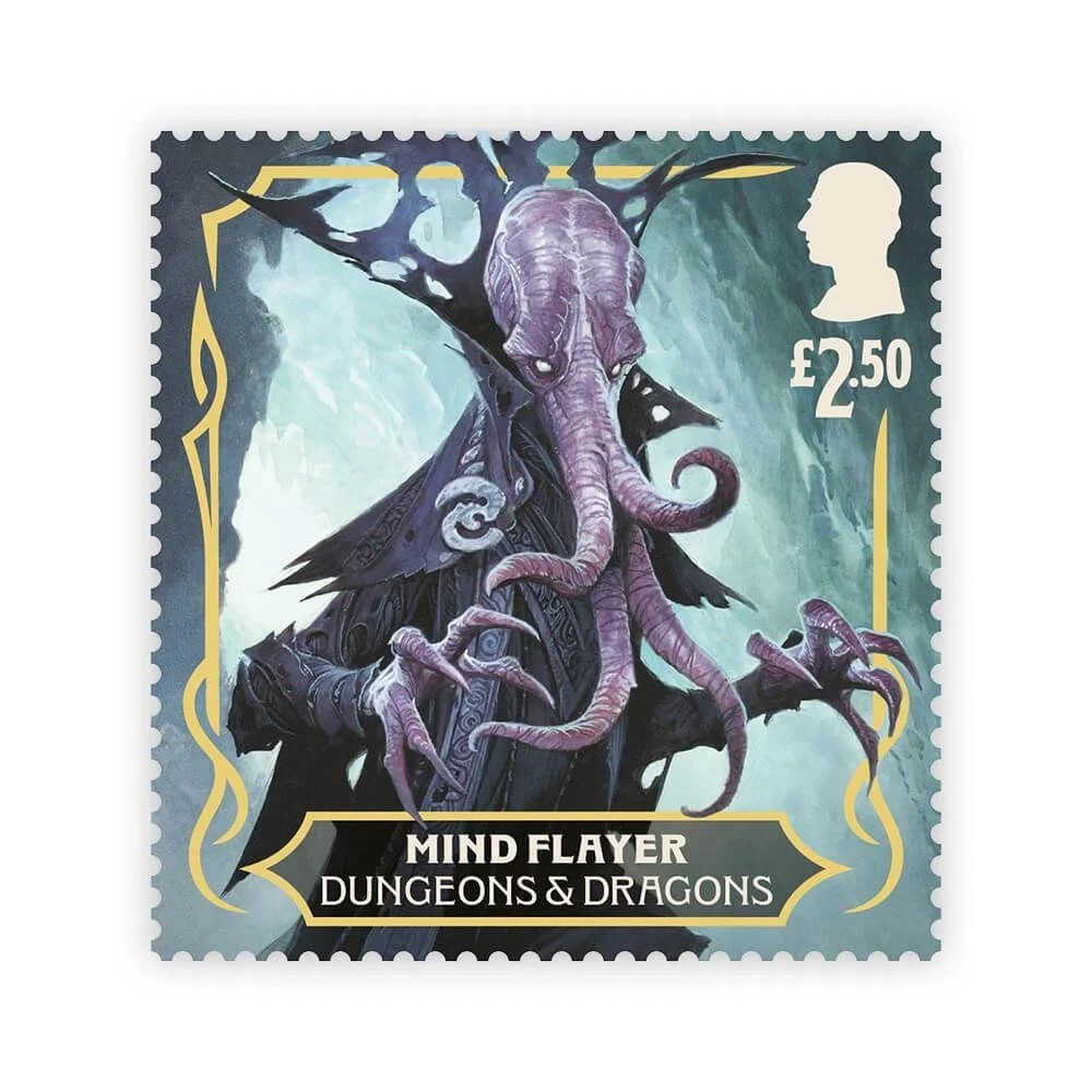 The UK's Royal Mail will release a set of postage stamps to commemorate the anniversary of the Dungeons & Dragons brand. - Dungeons & dragons, Stamps, Great Britain, VKontakte (link), Longpost