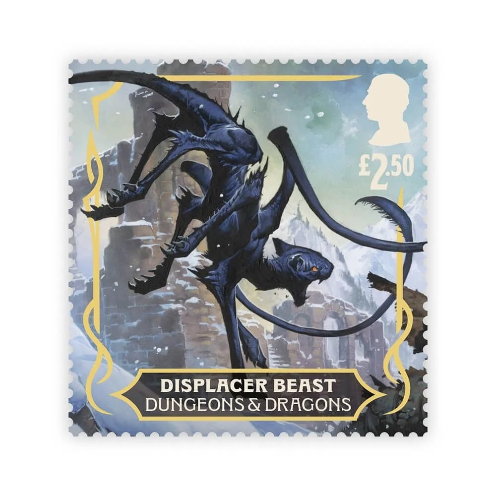 The UK's Royal Mail will release a set of postage stamps to commemorate the anniversary of the Dungeons & Dragons brand. - Dungeons & dragons, Stamps, Great Britain, VKontakte (link), Longpost