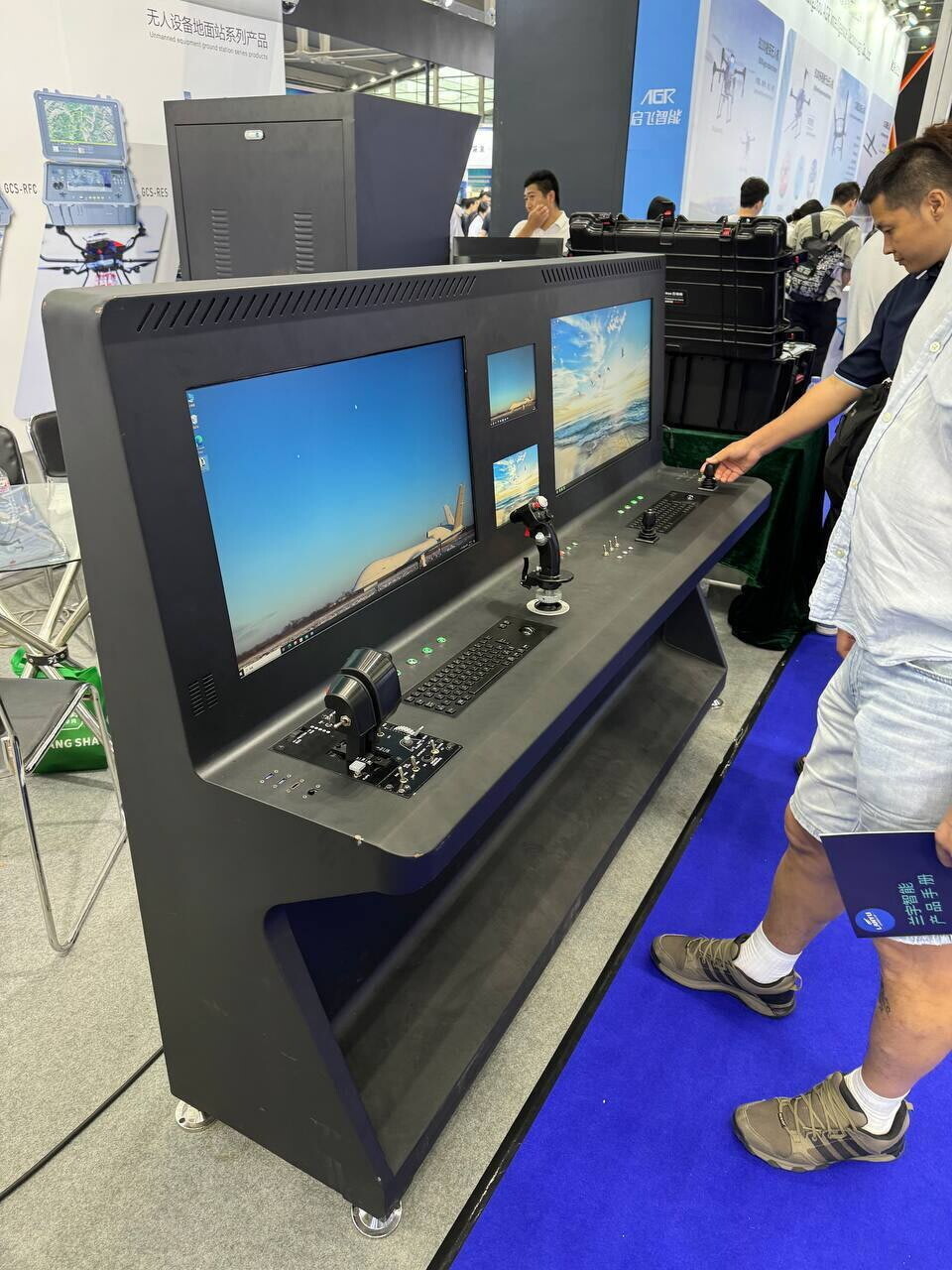 Fishing of the future. We recently attended the UAS aircraft expo in Shenzhen - My, China, Small business, Business, Drone, Fishing, Exhibition, Shenzhen, Interests, New items, Entrepreneurship, Longpost