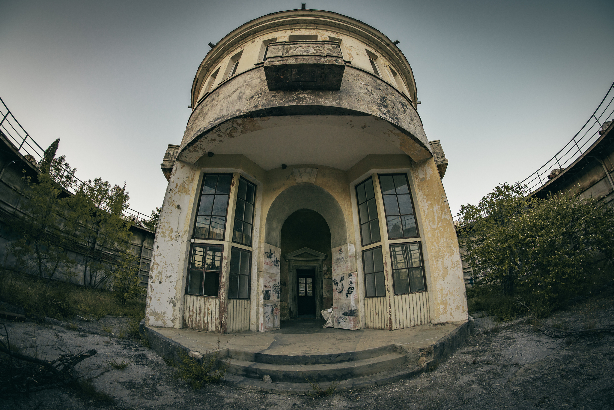 What the abandoned Storm Pool in Crimea looks like now | The history of the station where the “Voice of the Sea” was heard - My, Abandoned, Local history, sights, Urbanfact, Urbanphoto, Crimea, Katsiveli, Soviet, Travel across Russia, Longpost