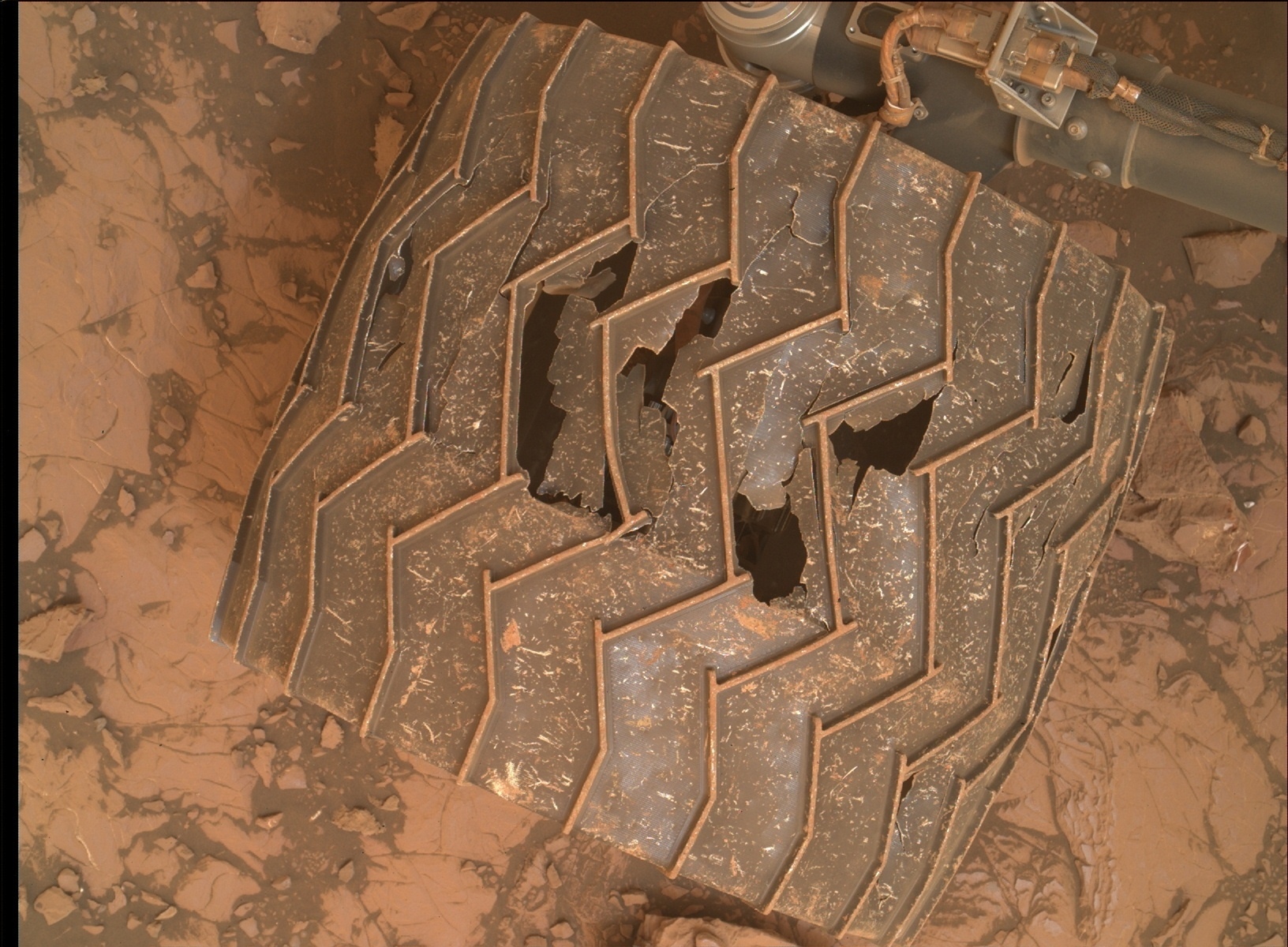 11 years without tire fitting - Cosmonautics, Mars, Rover, Telegram (link), Longpost, Curiosity