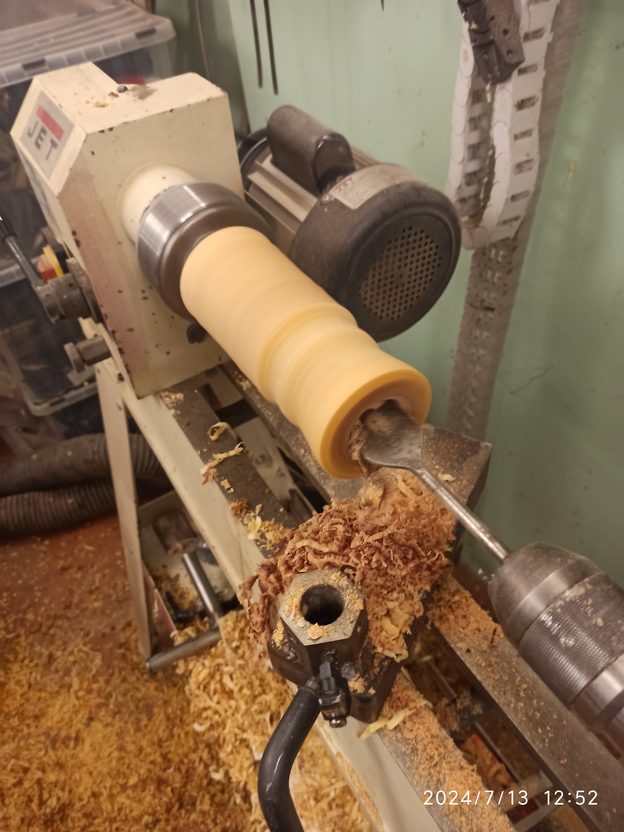 A little lathe, or successfully sawed out an old plum - My, Turning machine, Woodworking, Goblets, Tree, Wood products, Lathe, Longpost, Needlework with process