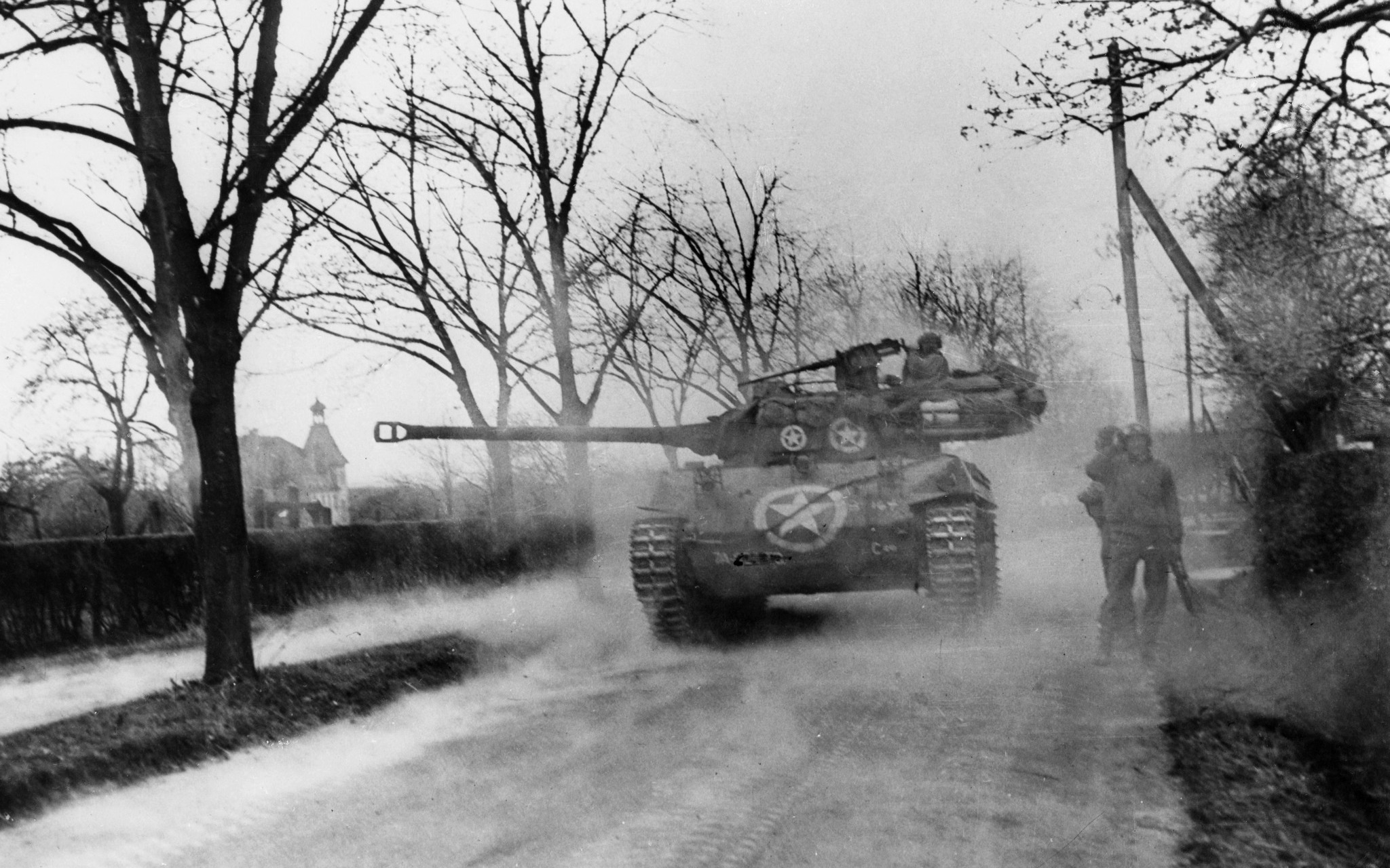 Tank battle at Arracourt - The Second World War, Military equipment, Tanks, USA, Germany, France, Military history, History (science), The photo, Old photo, Historical photo, Longpost