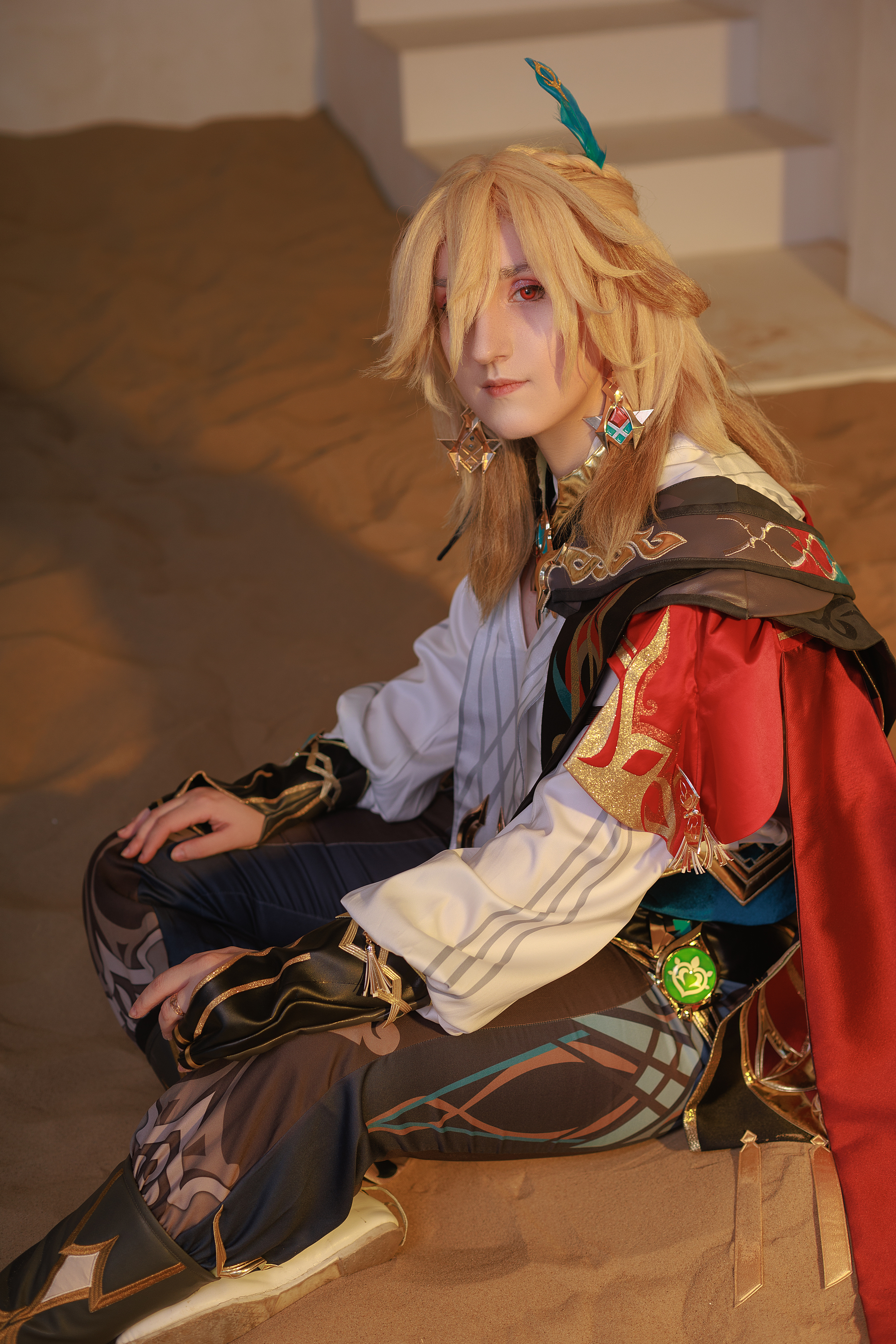 Kaveh - My, Cosplay, Actual, Genshin impact, Kaveh, Longpost, The photo