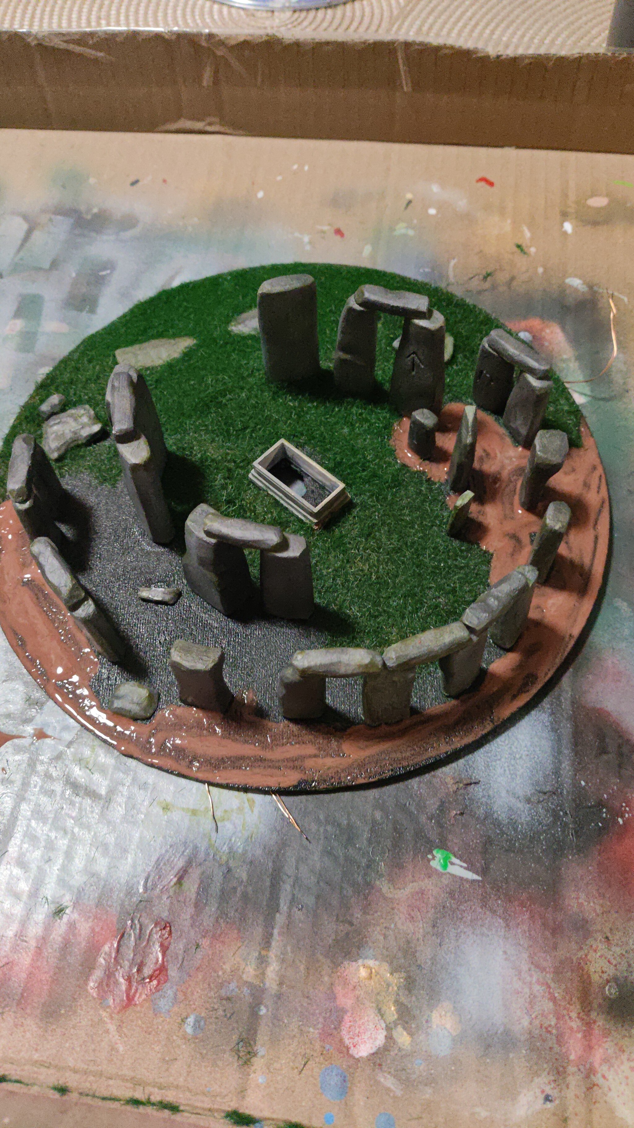 Secrets of Stonehenge - My, 3D печать, Magic, Mystic, Modeling, Video, Longpost, With your own hands, Needlework with process