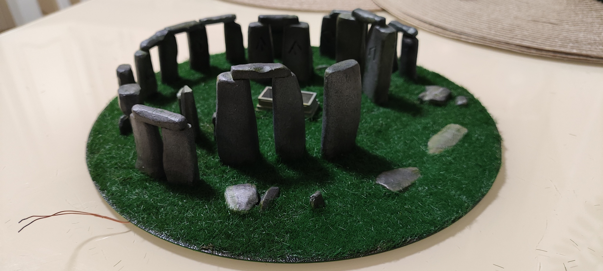 Secrets of Stonehenge - My, 3D печать, Magic, Mystic, Modeling, Video, Longpost, With your own hands, Needlework with process