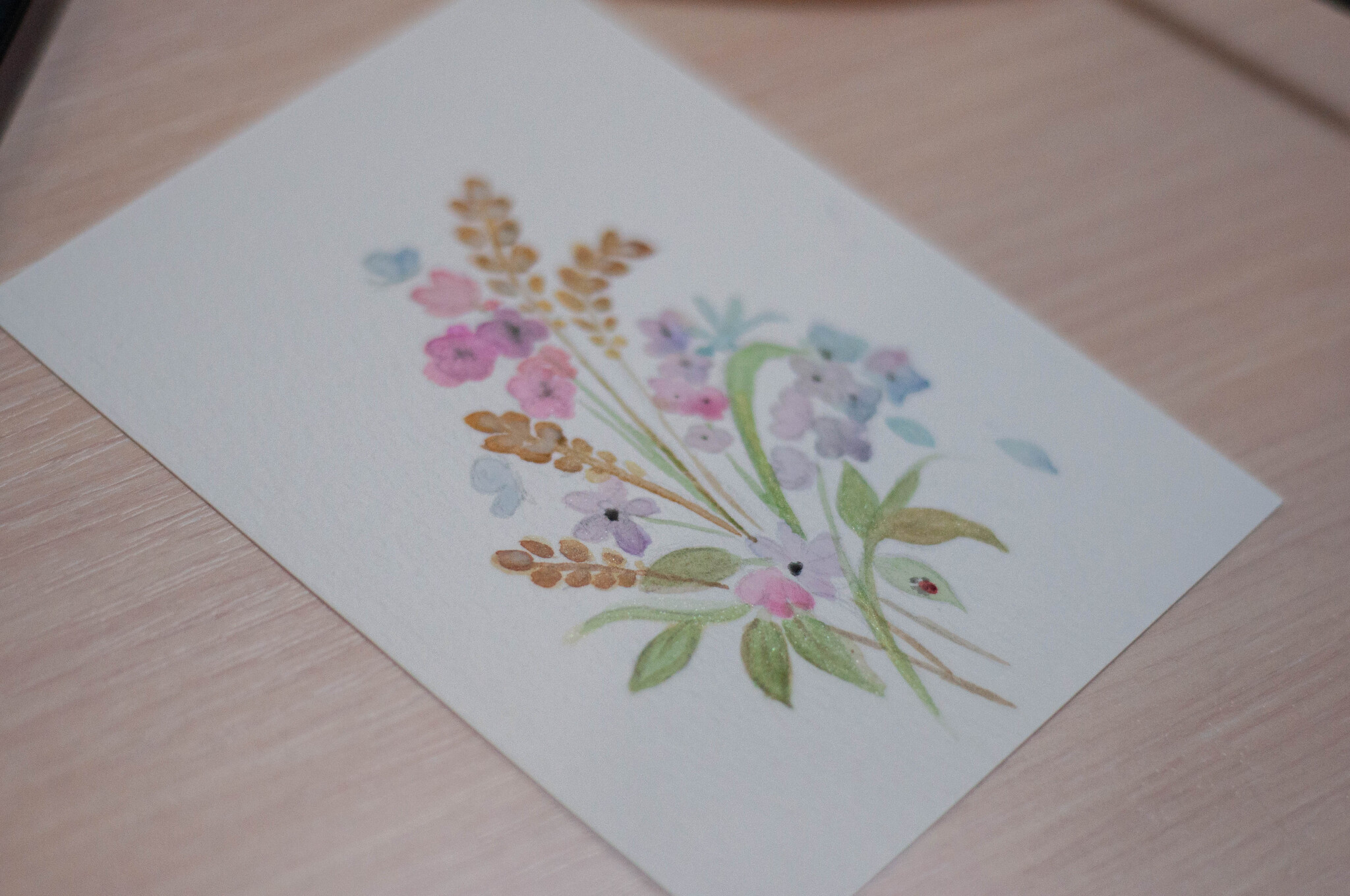 My watercolor cards - My, Watercolor, Postcard, Traditional art, Painting, Sketch, Presents, Artist, Longpost