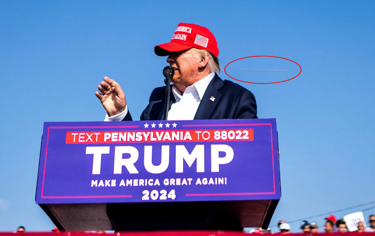 Reply to the post “Attempt on Donald Trump. The photo shows a bullet flying past the former US President. - The photo, I want criticism, Professional shooting, Politics, Donald Trump, Post #11600482, Reply to post