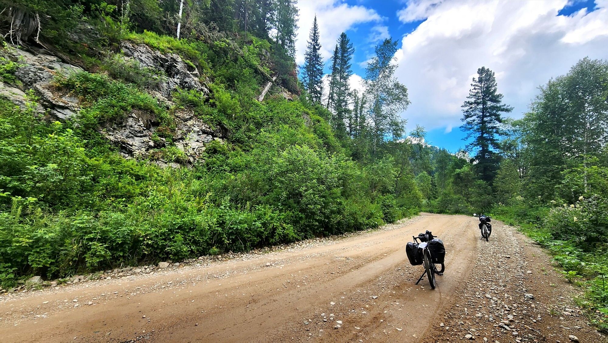 Khomutovsky rapids Mras-Su. Bicycle - My, A bike, Mobile photography, Mrassu, Kemerovo region - Kuzbass, Gornaya Shoria, Pokatushki, Longpost