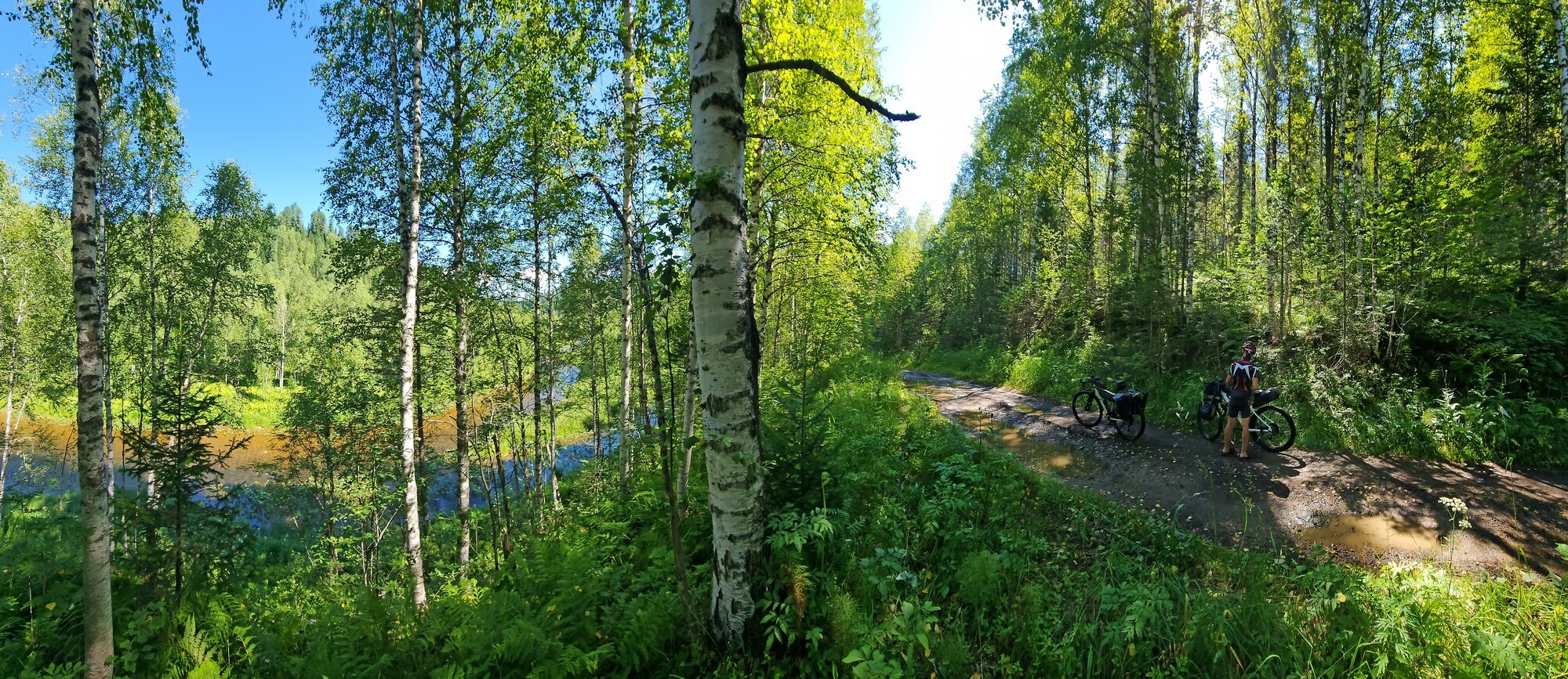 Khomutovsky rapids Mras-Su. Bicycle - My, A bike, Mobile photography, Mrassu, Kemerovo region - Kuzbass, Gornaya Shoria, Pokatushki, Longpost