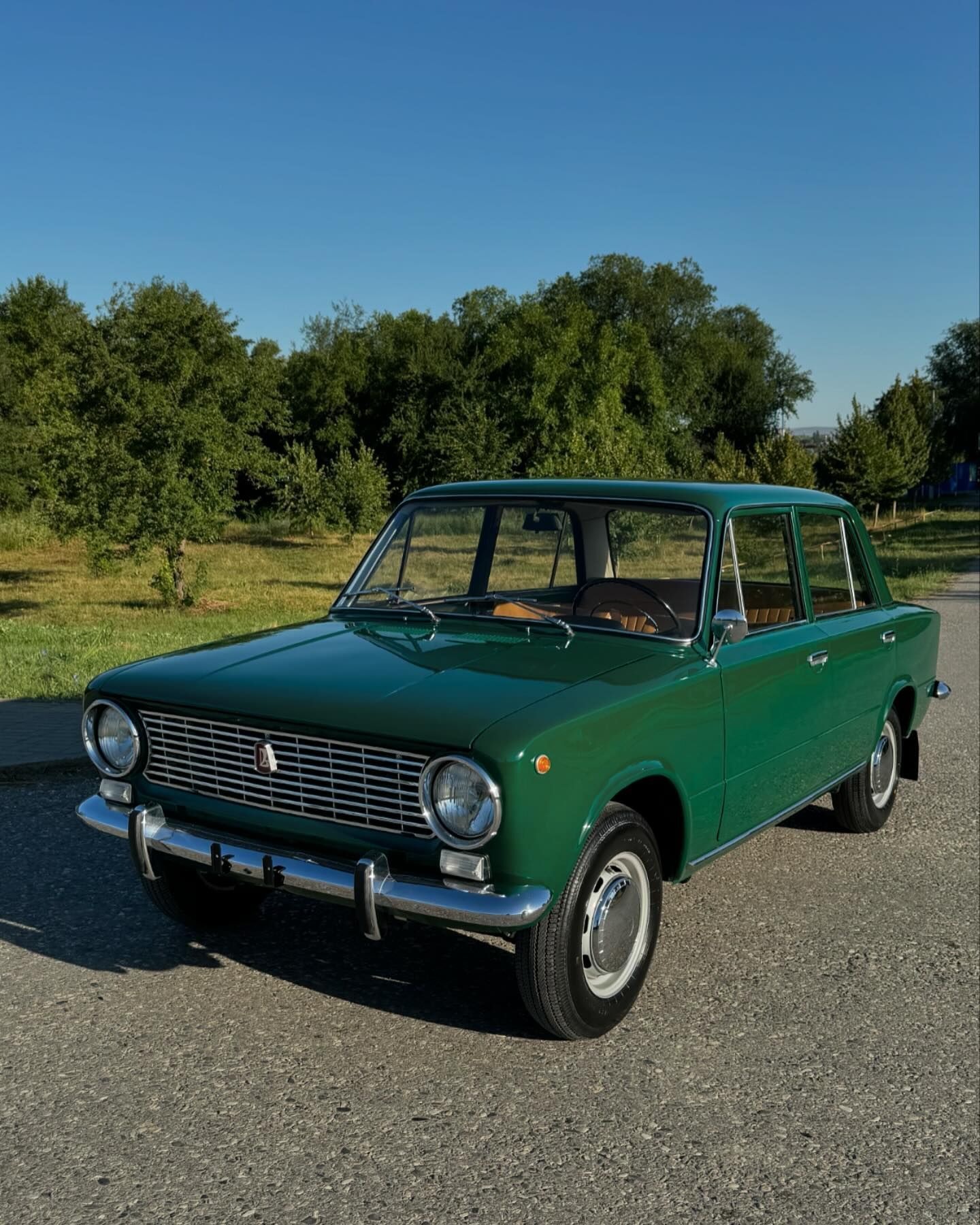 '1974 VAZ 2101 with 15 thousand km mileage - The photo, 80-е, Time capsule, Vaz-2101, Made in USSR, Automotive classic, Longpost, Auto