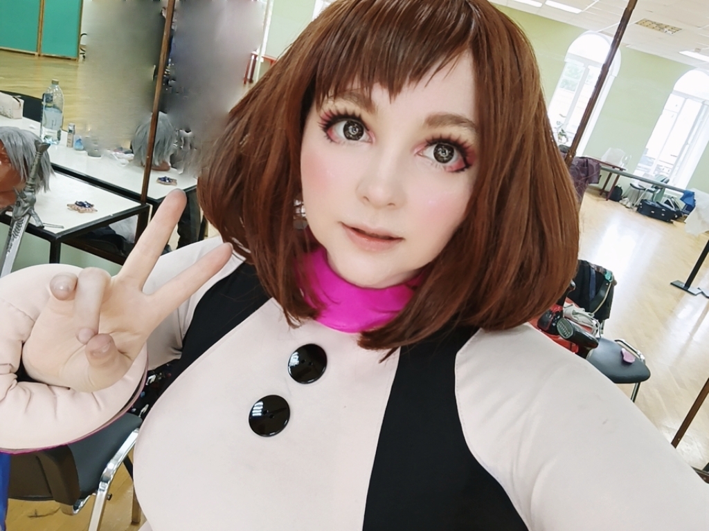 Uraraka Ochako - Моё, Костюм, Фотография, Косплей, Косплееры, Anime Art, Uraraka Ochako, Длиннопост