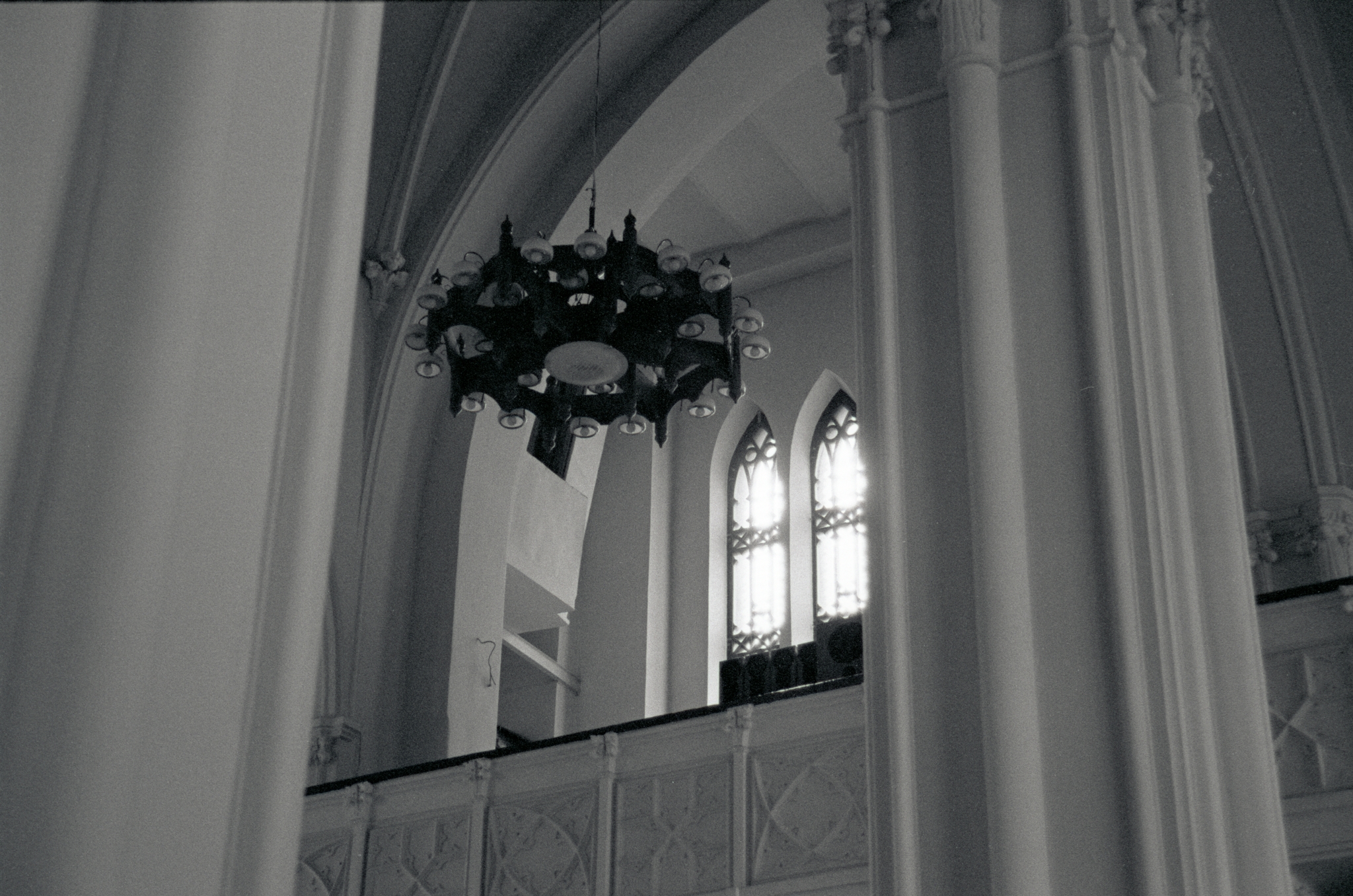 Temple of the Sacred Heart of Jesus (Samara) - My, The photo, Canon, Film, Black and White Film, Black and white photo, Temple, Longpost, Samara