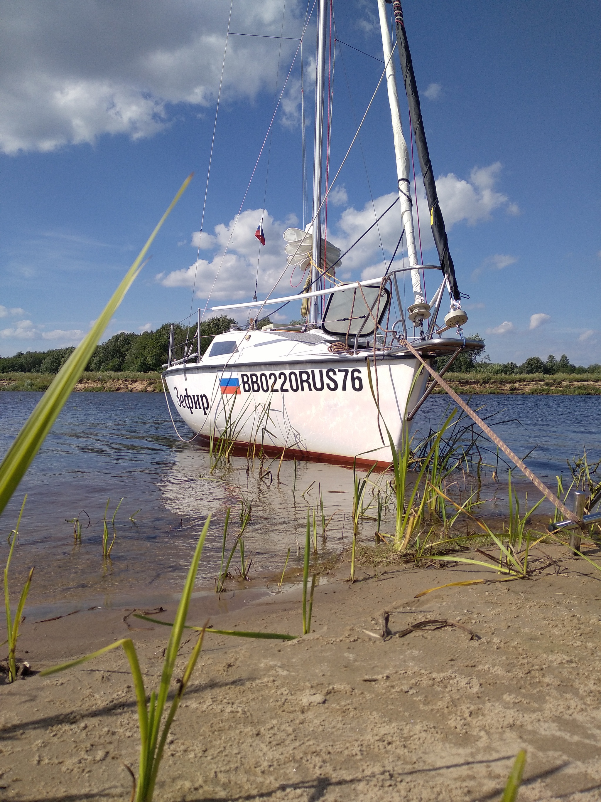 Yachting - My, Yacht, Yacht Club, Rybinsk Reservoir, River, Mologa, Longpost