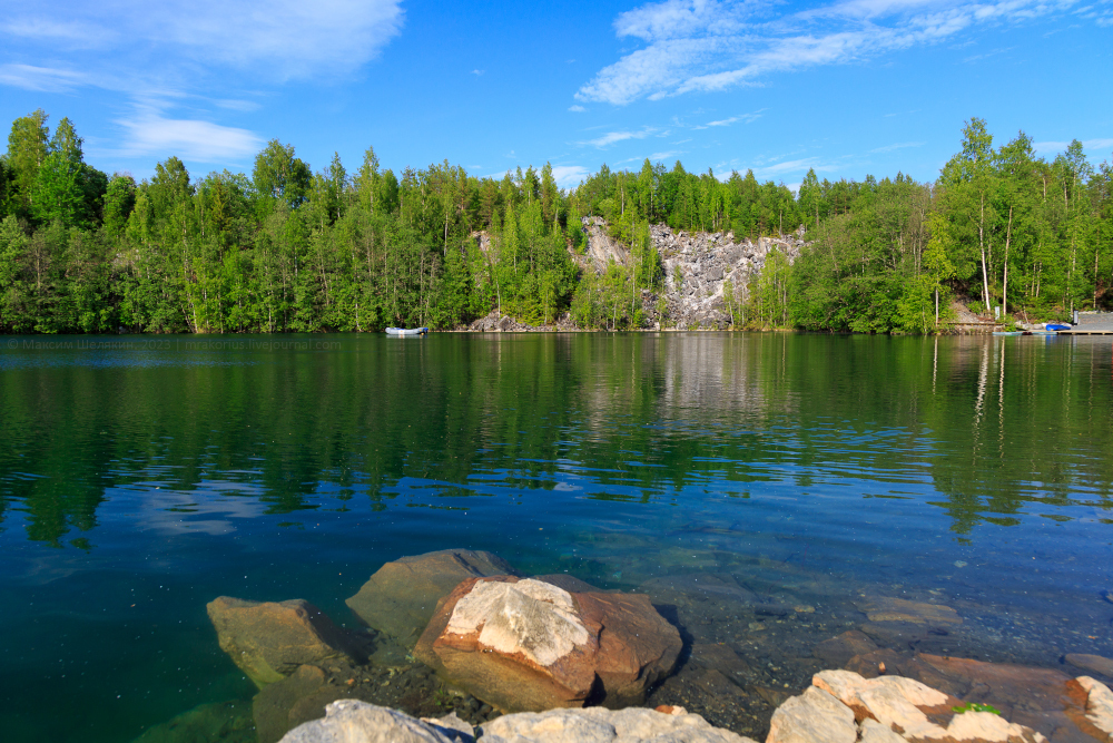 Mountain park Ruskeala part 1 - My, Карелия, Ruskeala, The nature of Russia, Longpost