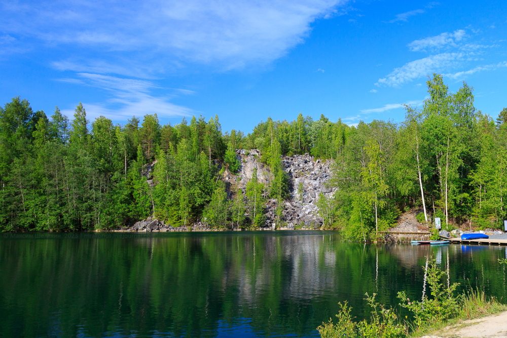 Mountain park Ruskeala part 1 - My, Карелия, Ruskeala, The nature of Russia, Longpost