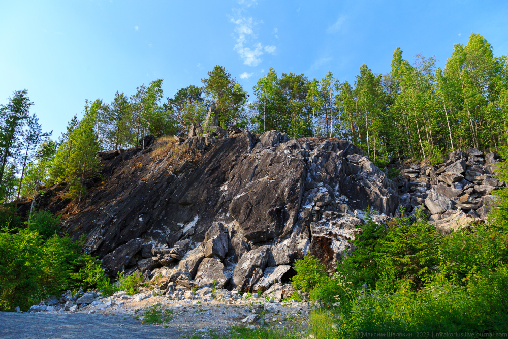 Mountain park Ruskeala part 1 - My, Карелия, Ruskeala, The nature of Russia, Longpost