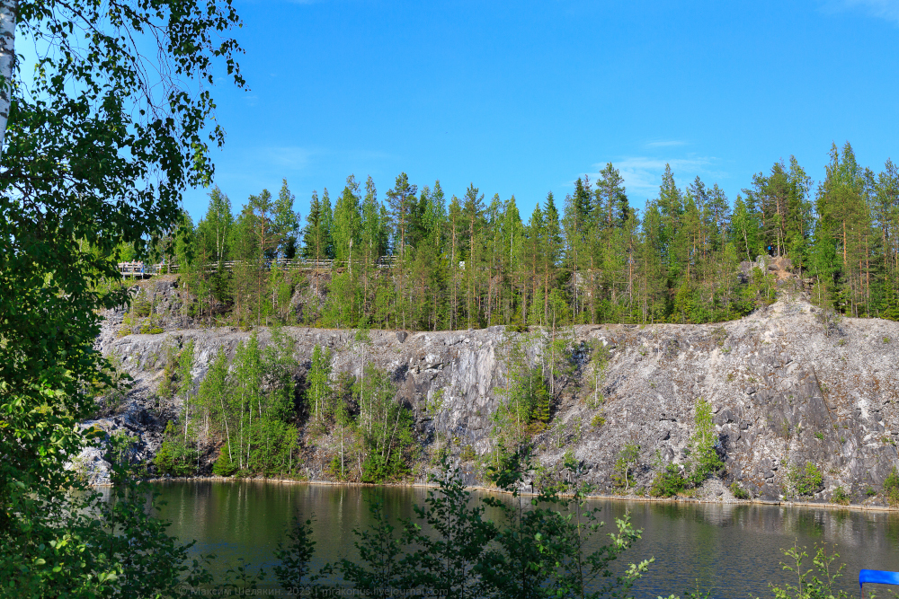 Mountain park Ruskeala part 1 - My, Карелия, Ruskeala, The nature of Russia, Longpost