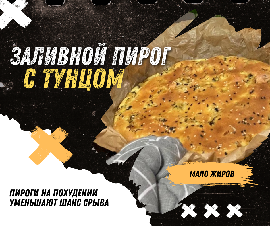 Заливной пирог с тунцом - Выпечка, Рецепт, Десерт, Кулинария, Похудение, Ингредиенты, Питание, Спортивные советы, Правильное питание, Видео рецепт, Обед, Закуска, Фитнес, Видео, Вертикальное видео, Длиннопост