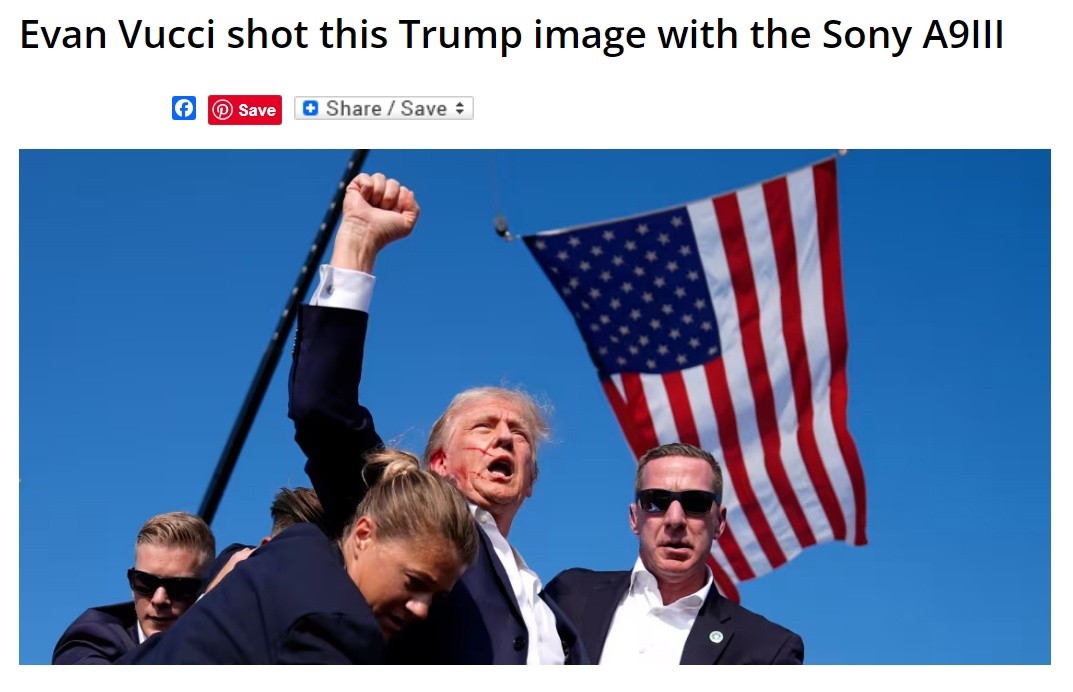 The best advertisement for a Sony camera - Donald Trump, Post #11600482, Politics, Sony, The photo, Sony a9iii