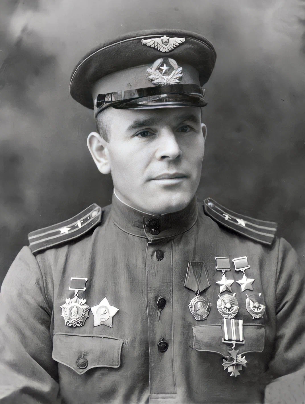 Vorozheikin Arseniy Vasilievich - the USSR, Ace, Aviation, Pilots, Longpost, The hero of the USSR