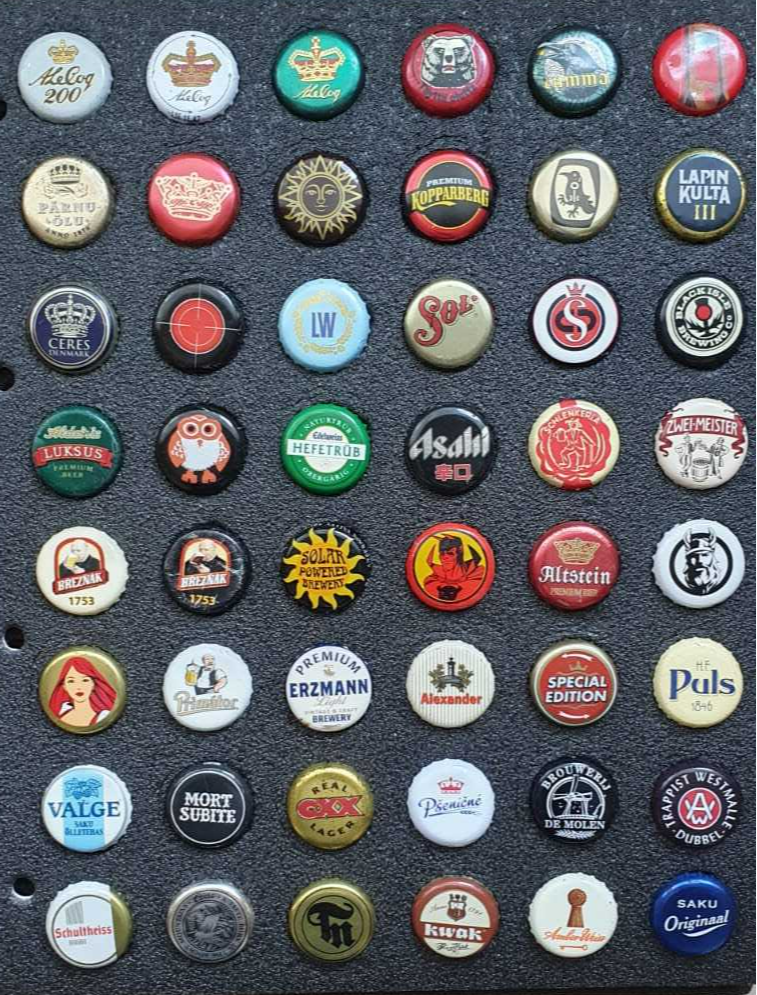 Reply to the post “My small collection of beer (and other) caps” - My, Traffic jams, Collection, Beer, Lids, Hobby, Longpost, Collecting, Reply to post