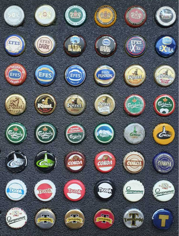 Reply to the post “My small collection of beer (and other) caps” - My, Traffic jams, Collection, Beer, Lids, Hobby, Longpost, Collecting, Reply to post