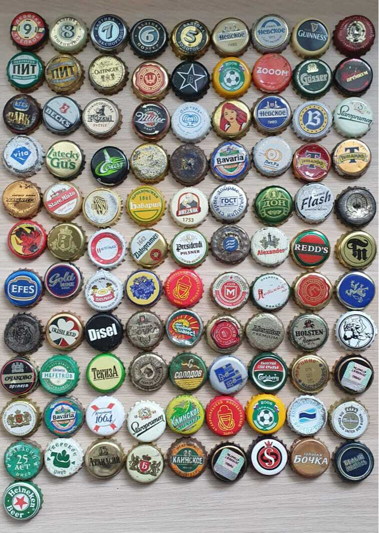 Reply to the post “My small collection of beer (and other) caps” - My, Traffic jams, Collection, Beer, Lids, Hobby, Longpost, Collecting, Reply to post