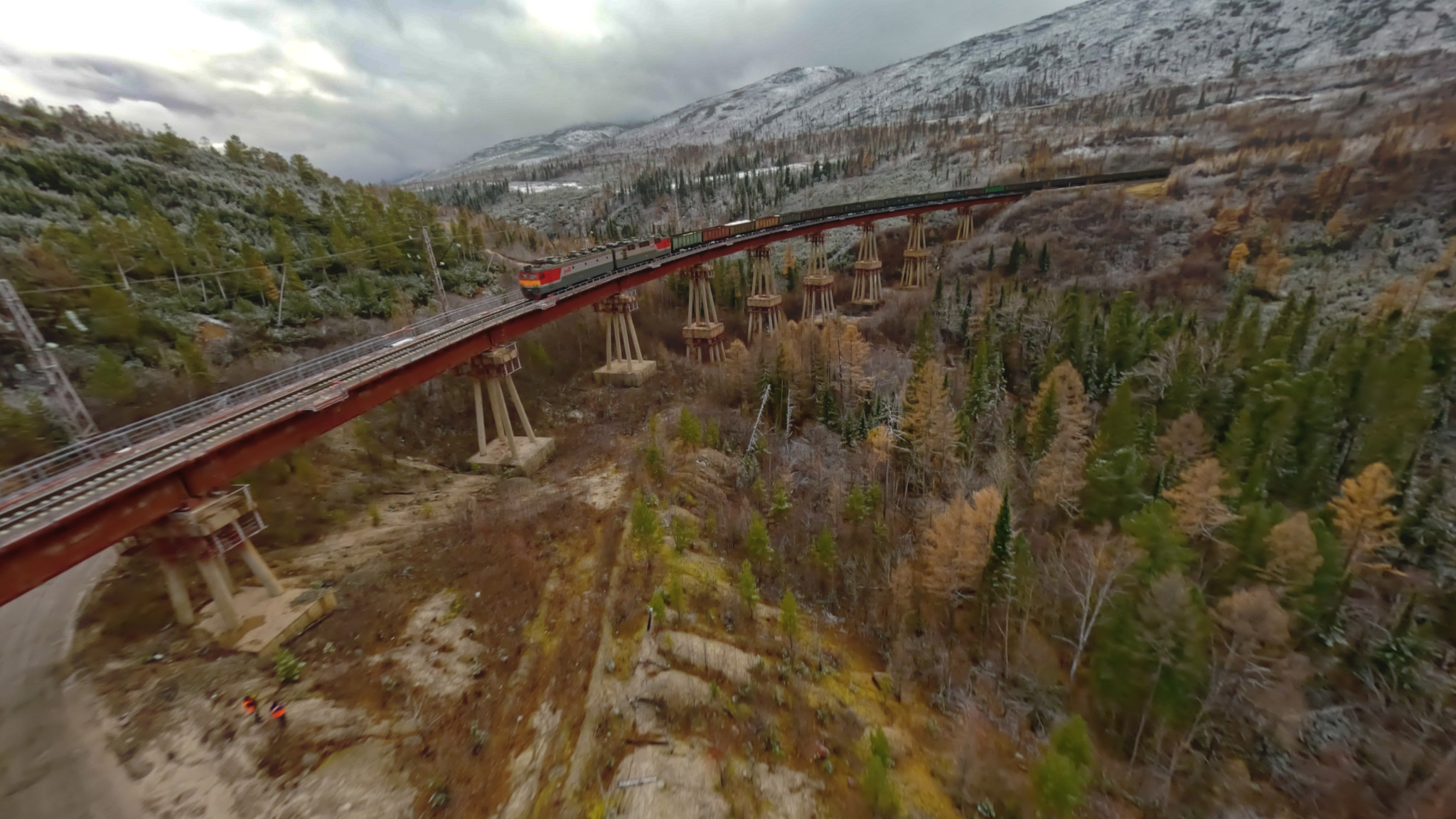 BAM - the road to the future - My, Bam, Baikal, Highway, Railway, Gigarama, A train, Russian Railways, Aerial photography, Drone, Bridge, Amur region, Irkutsk region, Transbaikalia, Buryatia, Khabarovsk region, Yakutia, Khabarovsk, Irkutsk, North, Video, Longpost