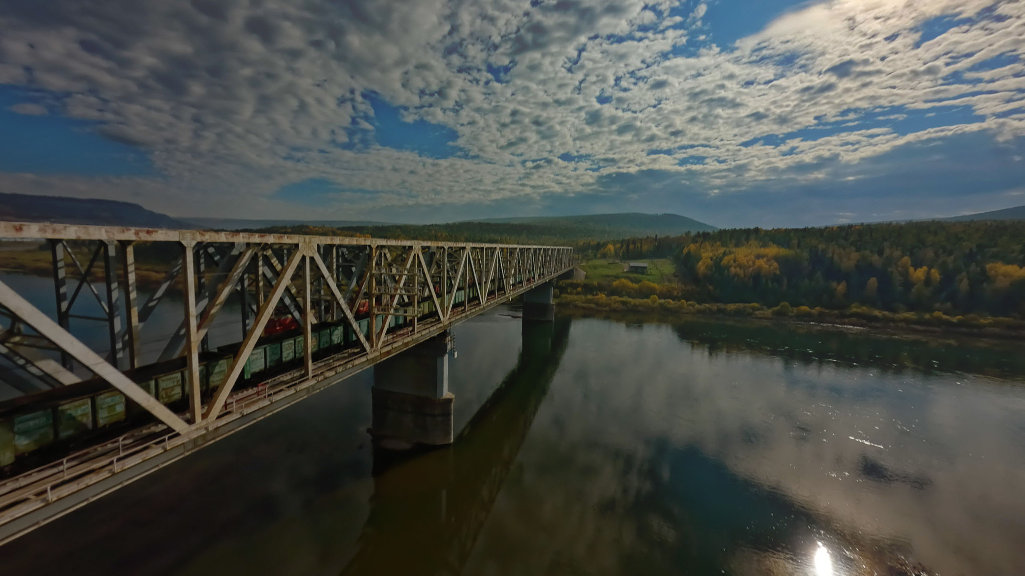 BAM - the road to the future - My, Bam, Baikal, Highway, Railway, Gigarama, A train, Russian Railways, Aerial photography, Drone, Bridge, Amur region, Irkutsk region, Transbaikalia, Buryatia, Khabarovsk region, Yakutia, Khabarovsk, Irkutsk, North, Video, Longpost