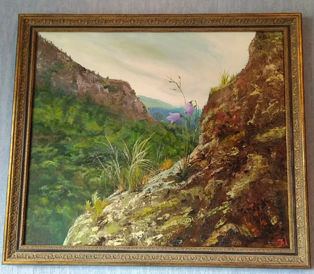 Not an artist. My oil paintings - My, Oil painting, Butter, Painting, Hobby, Enthusiasm, Nature, The nature of Russia, Landscape, Canvas, Drawing, Painting, Magnitogorsk, The mountains, Lake, Tree, The Dragon, Eyes, Entertainment, Creation, Longpost