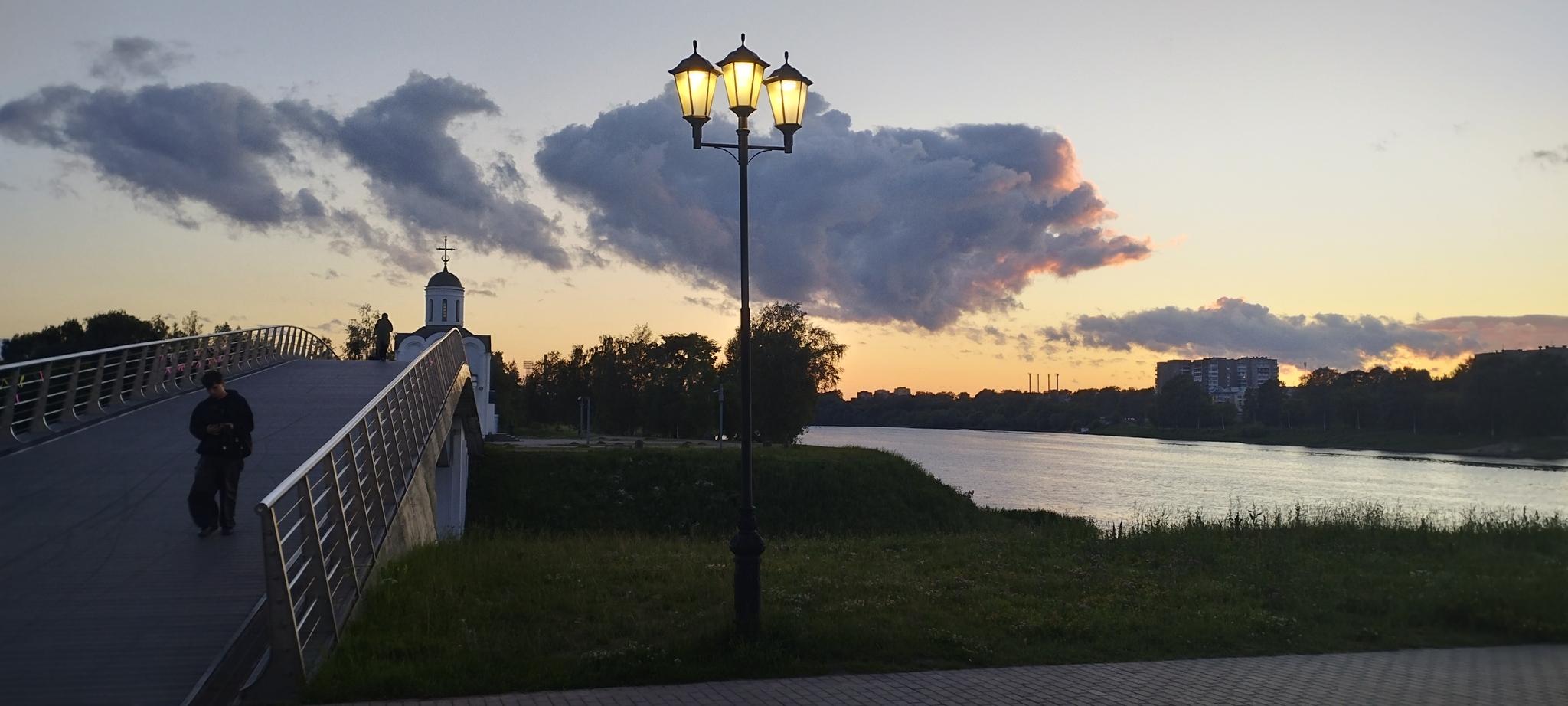 Tver views. Part 2, sunset-dawn - My, Tver, Tver region, Russia, The nature of Russia, Volga river, Sunrises and sunsets, Sunset, dawn, Natural beauty, Longpost