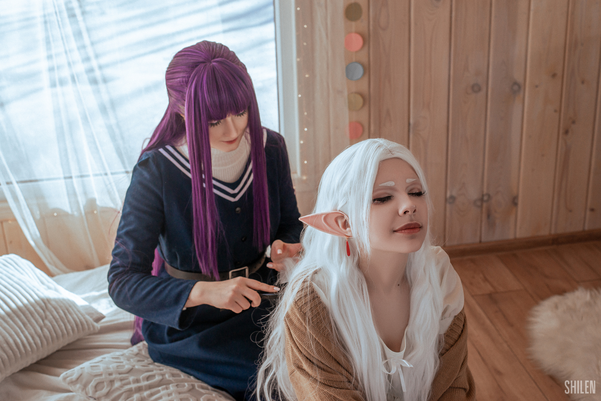 Cosplay Freeren and Fern - My, Cosplay, Sousou no Frieren, Fern, Frieren, The photo